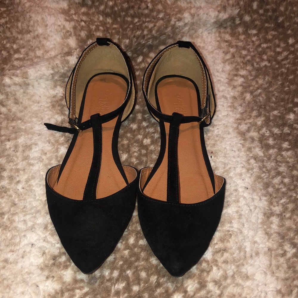 Black flats